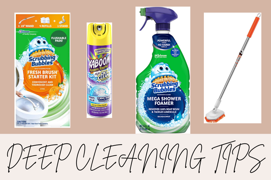 deep cleaning tips and tricks